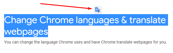 Включаем перевод страницы в Google Chrome