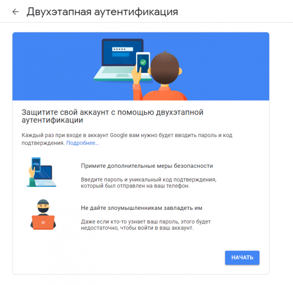 Восстановление доступа к аккаунту Google