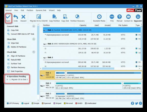 Копируем данные с одного SSD на другой SSD-диск